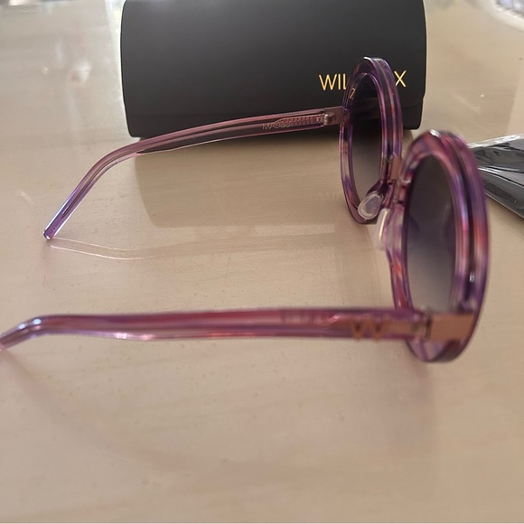 Wildfox Purple Round  MALIBU Sunglasses